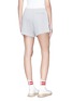 Back View - Click To Enlarge - T BY ALEXANDER WANG - Waffle knit shorts