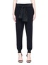 Main View - Click To Enlarge - T BY ALEXANDER WANG - Sleeve tie knit jogging pants