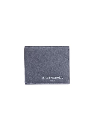 Main View - Click To Enlarge - BALENCIAGA - 'Explorer' logo debossed bifold wallet