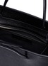 Detail View - Click To Enlarge - BALENCIAGA - 'North-South' logo print medium leather tote bag