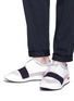 Figure View - Click To Enlarge - BALENCIAGA - 'Race Runner' mixed panel sneakers
