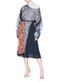 Figure View - Click To Enlarge - DRIES VAN NOTEN - 'Coltre' embellished silk organza top