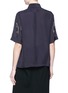 Back View - Click To Enlarge - DRIES VAN NOTEN - 'Cakunga' glass crystal embellished shirt