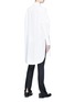 Back View - Click To Enlarge - ALEXANDER MCQUEEN - Detachable sleeve oversized shirt