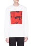 Main View - Click To Enlarge - CALVIN KLEIN 205W39NYC - 'Dennis Hopper' print sweatshirt
