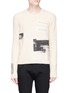 Main View - Click To Enlarge - CALVIN KLEIN 205W39NYC - 'Little Electric Chair + 5 Deaths' appliqué sweater