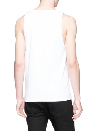 Back View - Click To Enlarge - CALVIN KLEIN 205W39NYC - 'Little Electric Chair' print tank top