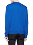 Back View - Click To Enlarge - CALVIN KLEIN 205W39NYC - Scarf knot cutout sweater