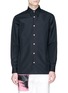 Main View - Click To Enlarge - CALVIN KLEIN 205W39NYC - 'Little Electric Chair' appliqué shirt