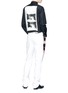 Figure View - Click To Enlarge - CALVIN KLEIN 205W39NYC - 'Little Electric Chair' appliqué shirt