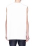 Back View - Click To Enlarge - CALVIN KLEIN 205W39NYC - 'Little Electric Chair' print oversized tank top