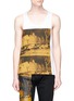 Main View - Click To Enlarge - CALVIN KLEIN 205W39NYC - '5 Deaths' print tank top