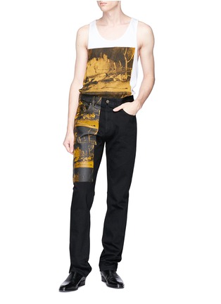 Figure View - Click To Enlarge - CALVIN KLEIN 205W39NYC - '5 Deaths' print tank top