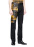 Front View - Click To Enlarge - CALVIN KLEIN 205W39NYC - '5 Deaths' print jeans