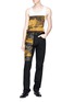 Figure View - Click To Enlarge - CALVIN KLEIN 205W39NYC - '5 Deaths' print jeans