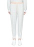 Main View - Click To Enlarge - STELLA MCCARTNEY - Drawcord stripe outseam jogging pants