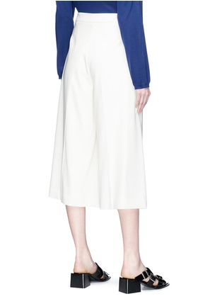 Back View - Click To Enlarge - STELLA MCCARTNEY - 'Oliver' wool culottes