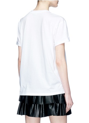 Back View - Click To Enlarge - STELLA MCCARTNEY - Ministar embroidered T-shirt