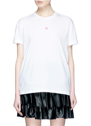 Main View - Click To Enlarge - STELLA MCCARTNEY - Ministar embroidered T-shirt
