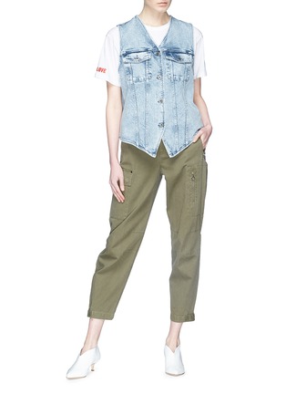 Figure View - Click To Enlarge - STELLA MCCARTNEY - 'Harley' denim vest