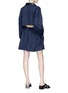 Figure View - Click To Enlarge - STELLA MCCARTNEY - Cutout back drawcord dress