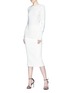 Figure View - Click To Enlarge - VICTORIA BECKHAM - Float outseam knit pencil skirt