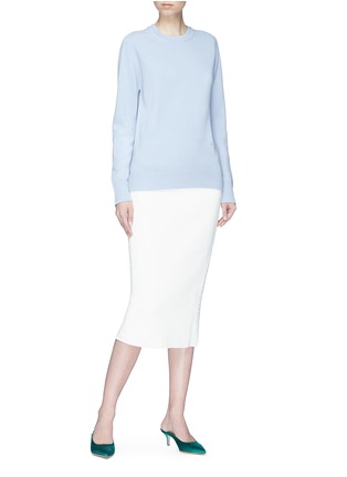 Figure View - Click To Enlarge - VICTORIA BECKHAM - Cashmere sweater