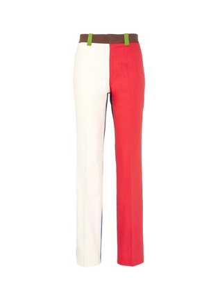 Main View - Click To Enlarge - CALVIN KLEIN 205W39NYC - Colourblock straight leg jeans