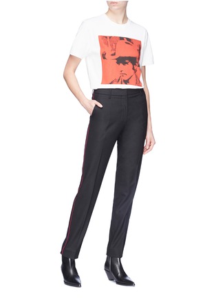 Figure View - Click To Enlarge - CALVIN KLEIN 205W39NYC - 'Cowboy' print T-shirt