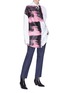 Figure View - Click To Enlarge - CALVIN KLEIN 205W39NYC - 'Little Electric Chair' print oversized shirt