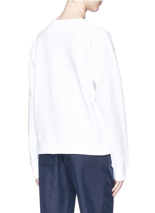 Back View - Click To Enlarge - CALVIN KLEIN 205W39NYC - 'Cowboy Boots' print sweatshirt