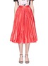 Main View - Click To Enlarge - CALVIN KLEIN 205W39NYC - 'Couture Tent' pleated flared skirt