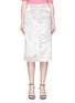 Main View - Click To Enlarge - CALVIN KLEIN 205W39NYC - Satin pencil skirt