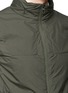 Detail View - Click To Enlarge - LARDINI - 'Easy Wear' retractable hood gilet