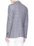 Back View - Click To Enlarge - LARDINI - Cotton blend knit blazer