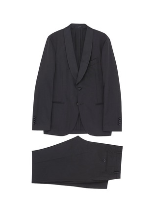 Main View - Click To Enlarge - LARDINI - 'Supersoft' wool tuxedo suit