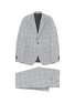 Main View - Click To Enlarge - LARDINI - 'Sartoria' wool hoodstooth check suit