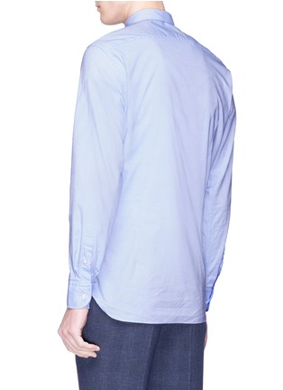 Back View - Click To Enlarge - LARDINI - Cotton Oxford shirt