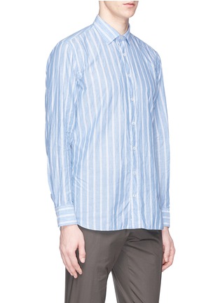 Front View - Click To Enlarge - LARDINI - Stripe shirt