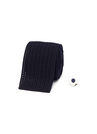 Main View - Click To Enlarge - LARDINI - Tricot knit tie
