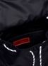 Detail View - Click To Enlarge - HERON PRESTON - Logo strap nylon backpack