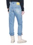 Back View - Click To Enlarge - HERON PRESTON - 'Parachute' drawstring cuff jeans
