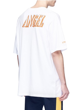Back View - Click To Enlarge - HERON PRESTON - 'Angel' print T-shirt