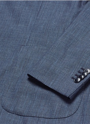 Detail View - Click To Enlarge - BOGLIOLI - 'K Jacket' denim soft blazer