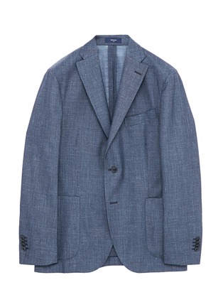Main View - Click To Enlarge - BOGLIOLI - 'K Jacket' denim soft blazer