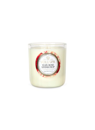 Main View - Click To Enlarge - VOLUSPA - Maison Jardin Yuzu Rose scented candle 340g