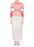 Figure View - Click To Enlarge - SEE BY CHLOÉ - Colourblock stripe jersey pullover