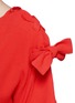Detail View - Click To Enlarge - SEE BY CHLOÉ - Ribbon trim textured crepe top
