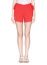 Main View - Click To Enlarge - SEE BY CHLOÉ - Ribbon trim textured crepe shorts