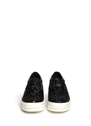 Figure View - Click To Enlarge - PEDDER RED - Glitter skate slip-ons